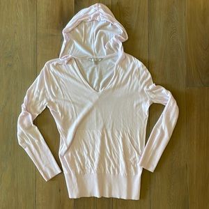 Athleta Light Pink Lightweight Hoodie- Size M
